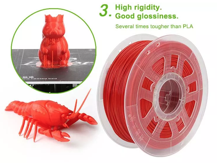1,75 mm rött filament